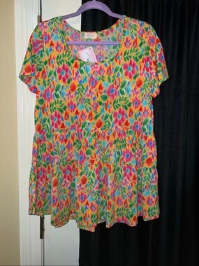 Be Stage Babydoll Boutique Top